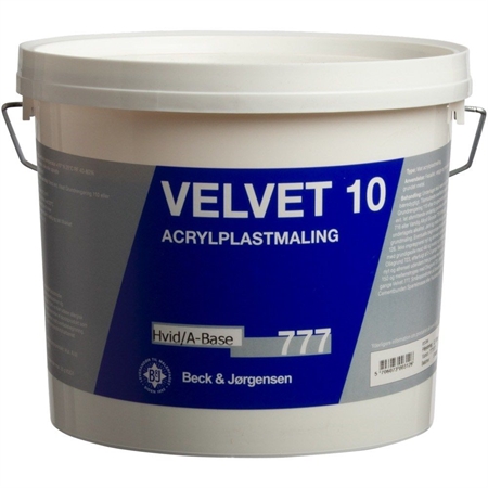 B&J 777 Velvet Acrylplastmaling 3 Liter thumbnail