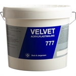 B&J 777 Velvet Acrylplastmaling 4,5 Liter