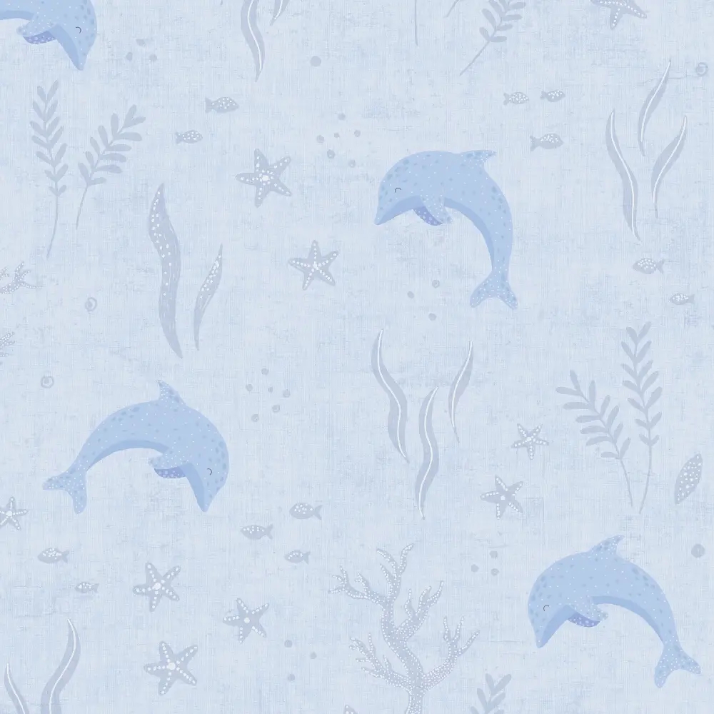 A.S. Création 78694-1 – Playful Dolphins
