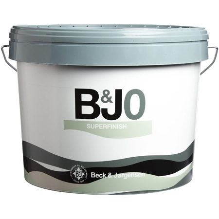 B&J 0 SuperFinish Vægmaling 5 x 9 Liter (Storkøb)