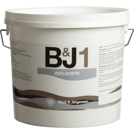 B&J 1 Refleksfri Loftmaling 2,7 Liter