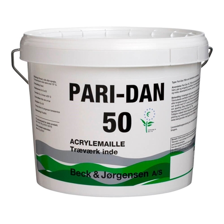 B&J Pari-Dan 50 Acrylemalje 3 x 2,7 Liter (Storkøb) thumbnail
