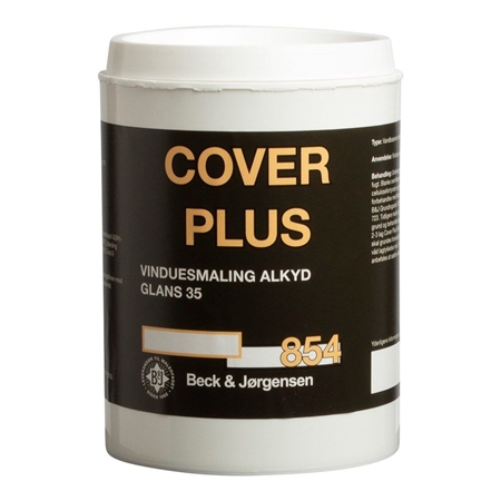 B&J 854 Cover Plus Vinduesmaling 0,9 Liter thumbnail