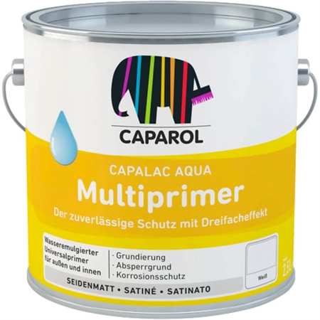 Caparol Aqua Multiprimer Hvid 0,75 Liter thumbnail