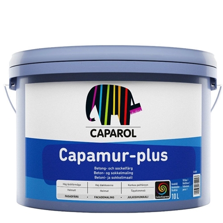 Caparol Capamur Plus Facade- og Sokkelmaling 10 Liter
