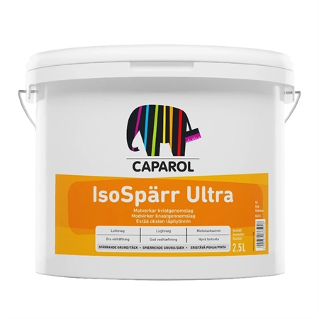 Caparol IsoSpær Ultra Loftmaling Hvid 2,5 Liter thumbnail