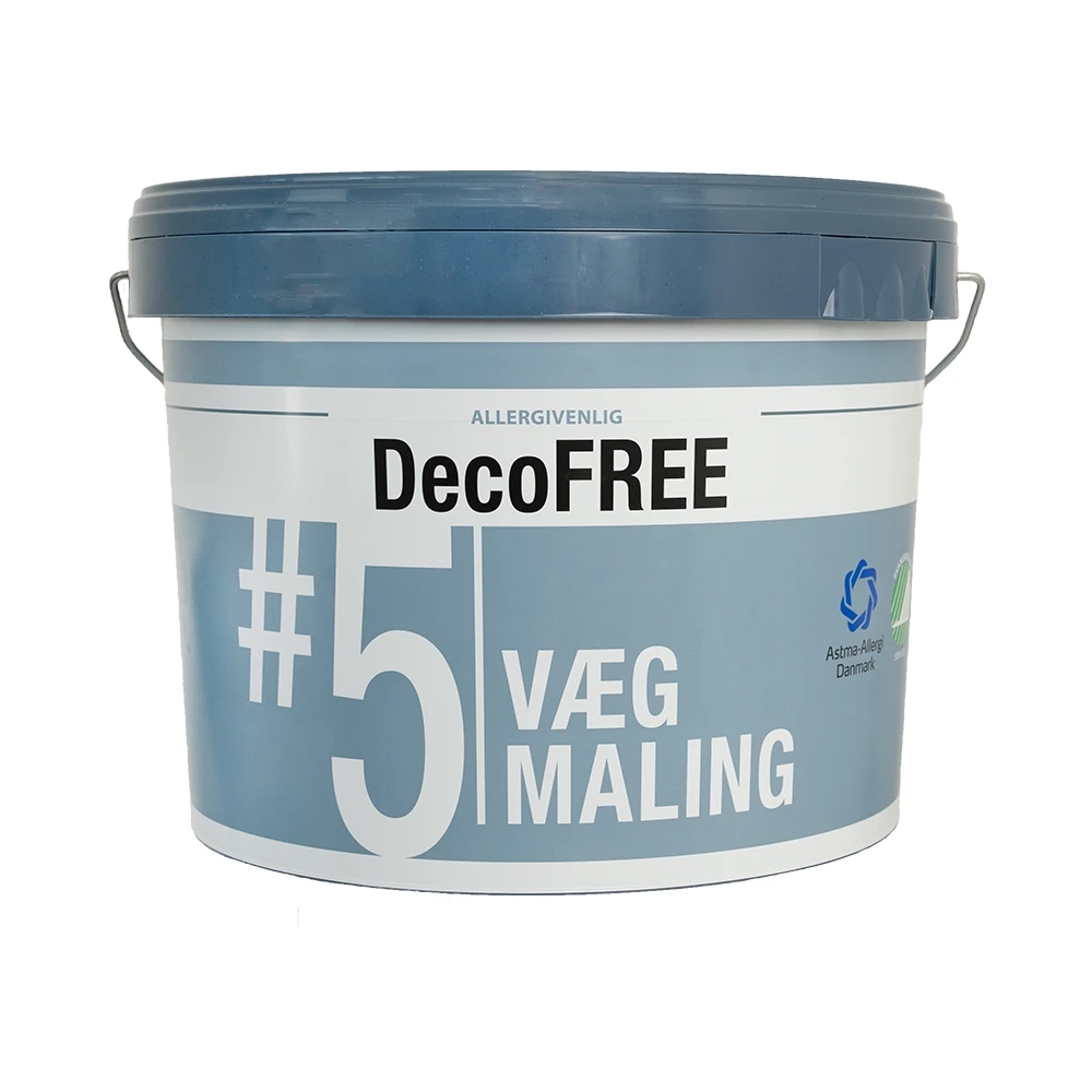 Fisker Korridor Produktionscenter DecoFREE 5 Vægmaling | Allergivenlig og svanemærket maling »