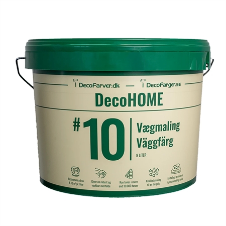 DecoHOME 10 Vægmaling 5 x 9 Liter (Storkøb) thumbnail