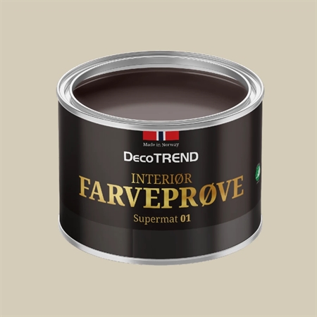 DecoTREND Farveprøve 0,45 Liter - 1002 Warm Vanilla