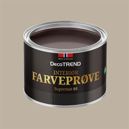 DecoTREND Farveprøve 0,45 Liter - Modern Beige 12076