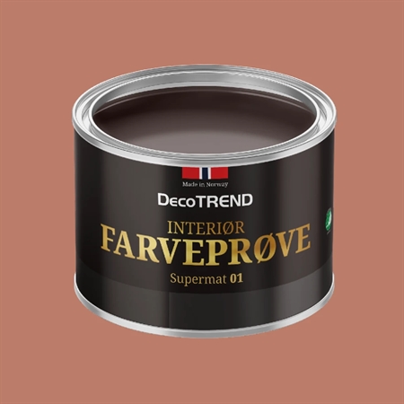 DecoTREND Farveprøve 0,45 Liter - Muted Coral 20217