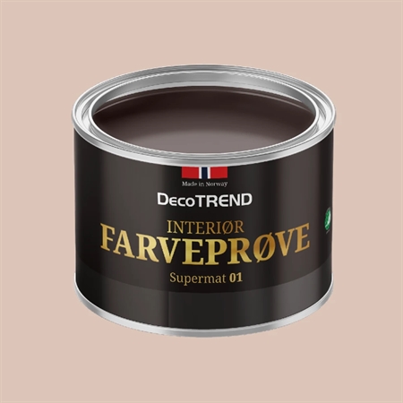 DecoTREND Farveprøve 0,45 Liter - Deco Pink 2782