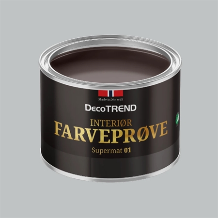 DecoTREND Farveprøve 0,45 Liter - 400 Moonshadow