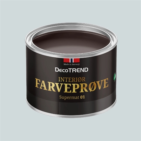 DecoTREND Farveprøve 0,45 Liter -  Silky Blue 4666