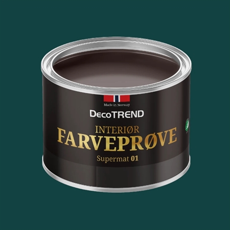 DecoTREND Farveprøve 0,45 Liter - 609 Teal Temptation