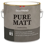 DecoTREND Pure Matt Kalkmaling 2,7 Liter
