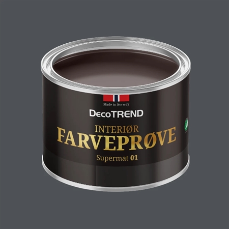 DecoTREND Farveprøve 0,45 Liter - RAL 7016