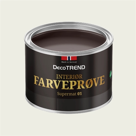 DecoTREND Farveprøve 0,45 Liter - RAL 9010