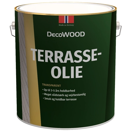 OUTLET: DecoWOOD Terrasseolie 9 Liter