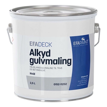 EFApaint Alkyd Gulvmaling 2,5 Liter thumbnail