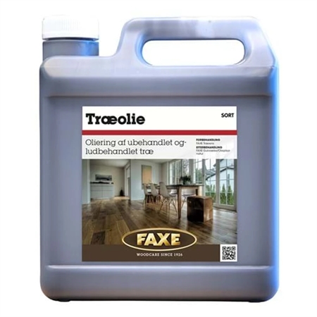 Faxe Træolie Farvet 2,5 Liter - Sort thumbnail