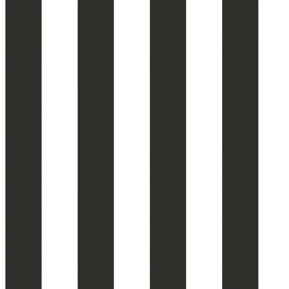 Galerie G67521 – Awning Stripe Black/White