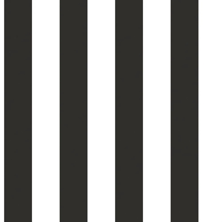 Galerie G67521 – Awning Stripe Black/White