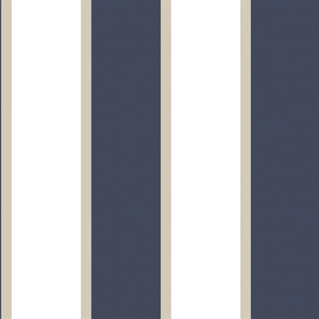 Galerie G67550 – Formal Stripe Cream/Navy