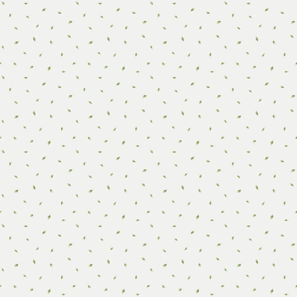 Galerie G67880 - Single Leaf Toss Green