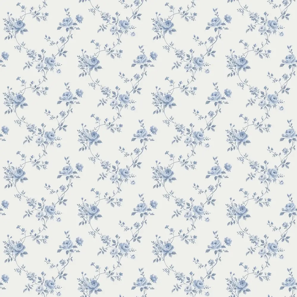Galerie G67892 - Multi Floral Trail Blue