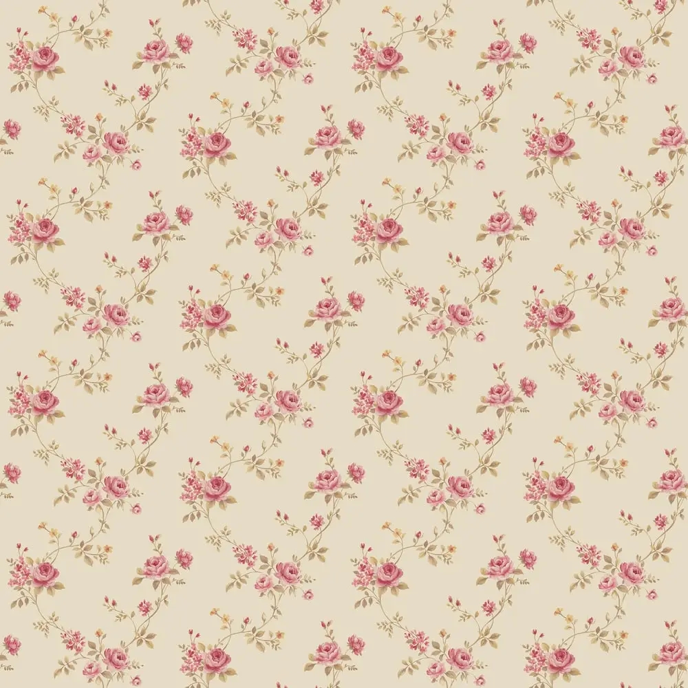 Galerie G67893 - Multi Floral Trail Beige