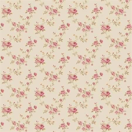 Galerie G67893 - Multi Floral Trail Beige