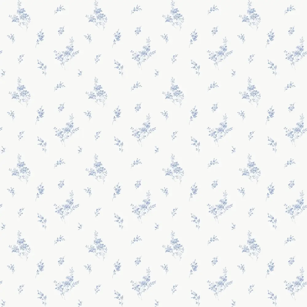Galerie G67915 - Small Sprigs Blue