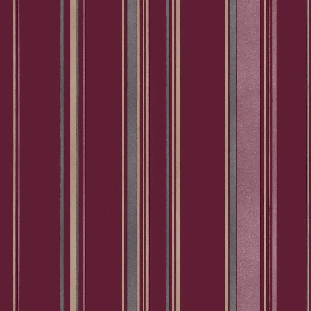 Galerie G68053 – Casual Stripe Bordeaux