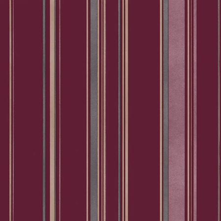 Galerie G68053 – Casual Stripe Bordeaux