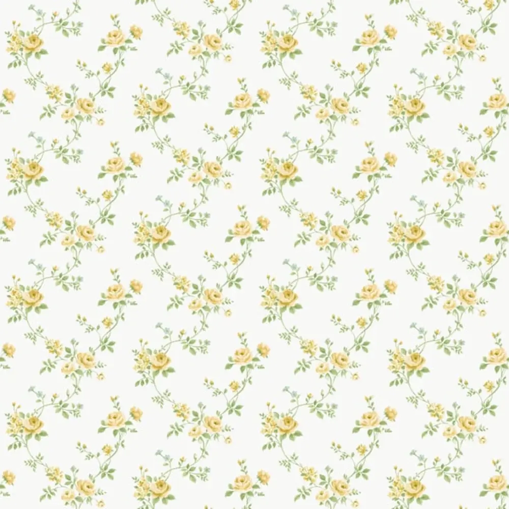 Galerie G68732 - Multi Floral Trail Yellow