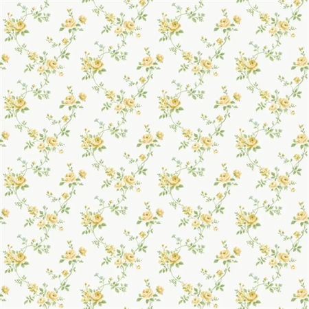 Galerie G68732 - Multi Floral Trail Yellow