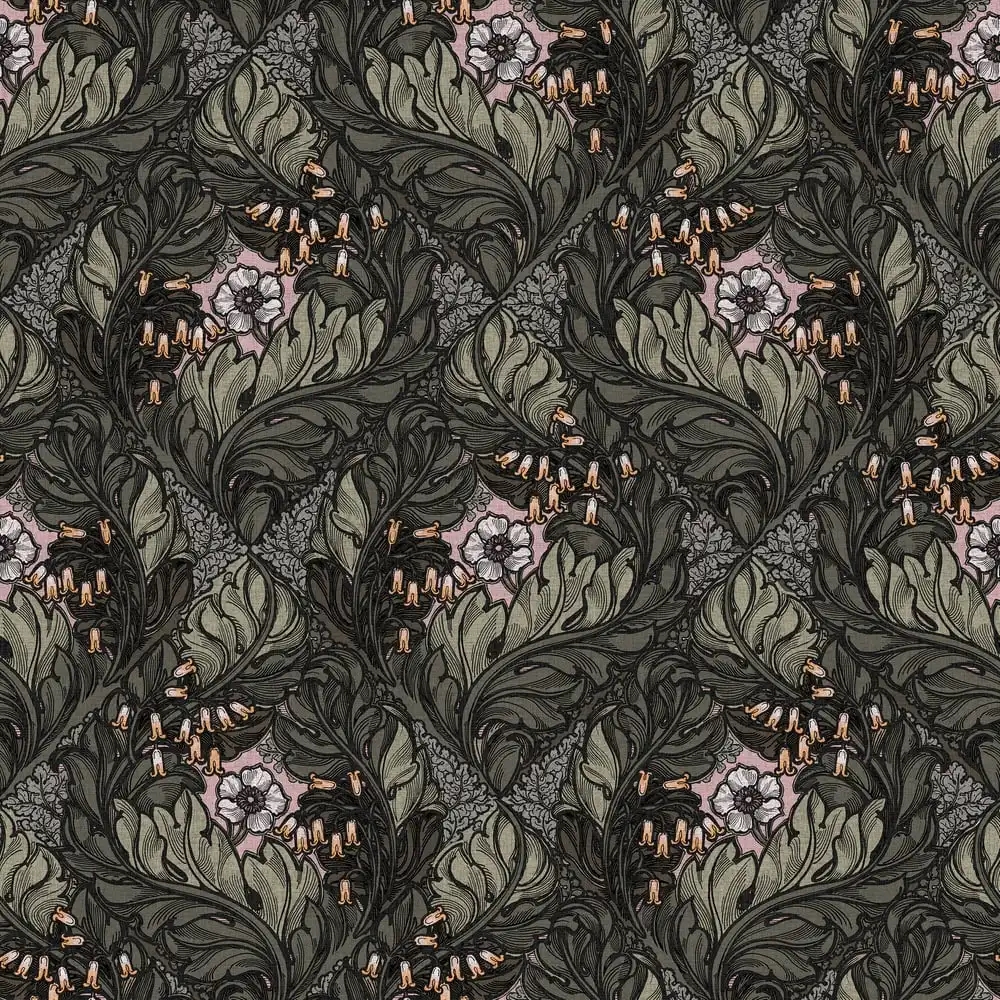 Galerie LB25108 - Rambleicious Green/Pink