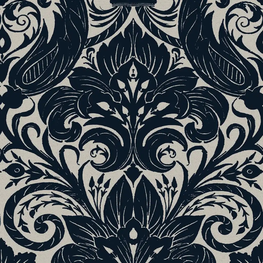 Galerie LB25167 - Damask Sauvage Blue