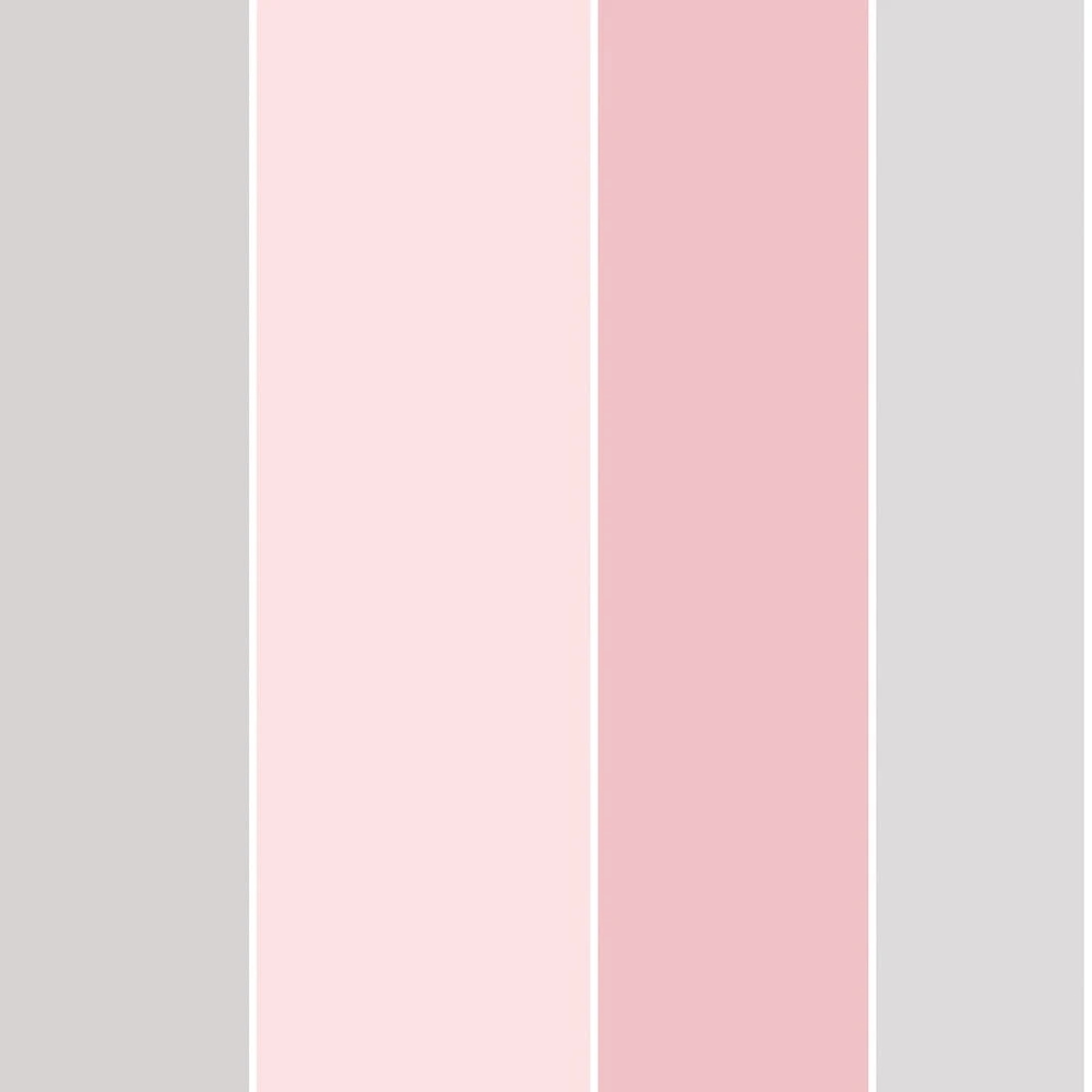 Galerie G67597 – Wide Stripe Pink/Grey