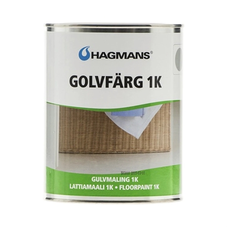 Hagmans 1K Gulvmaling 0,9 Liter thumbnail