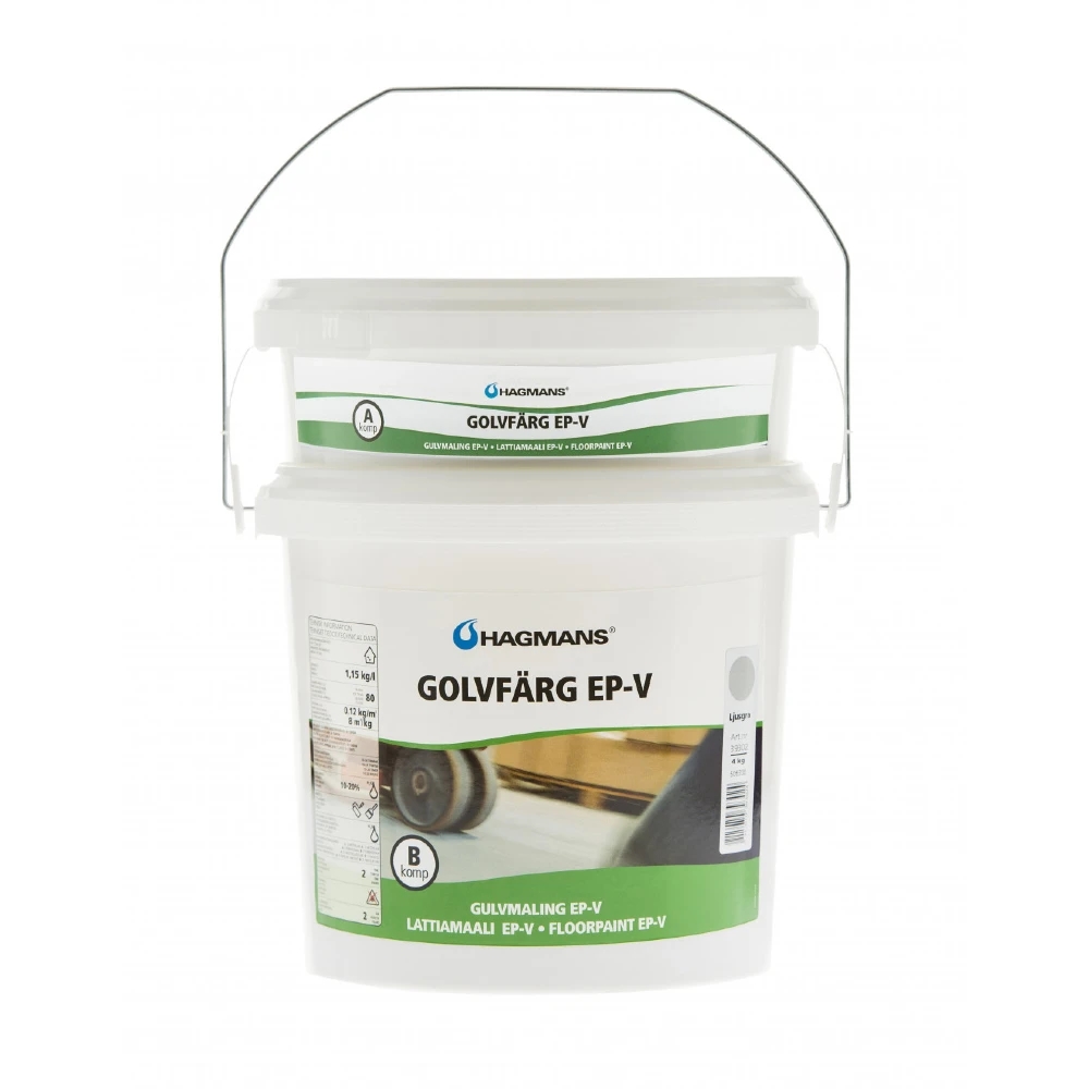 Hagmans Ep V Epoxy Gulvmaling Vandbaseret Køb Online 2729