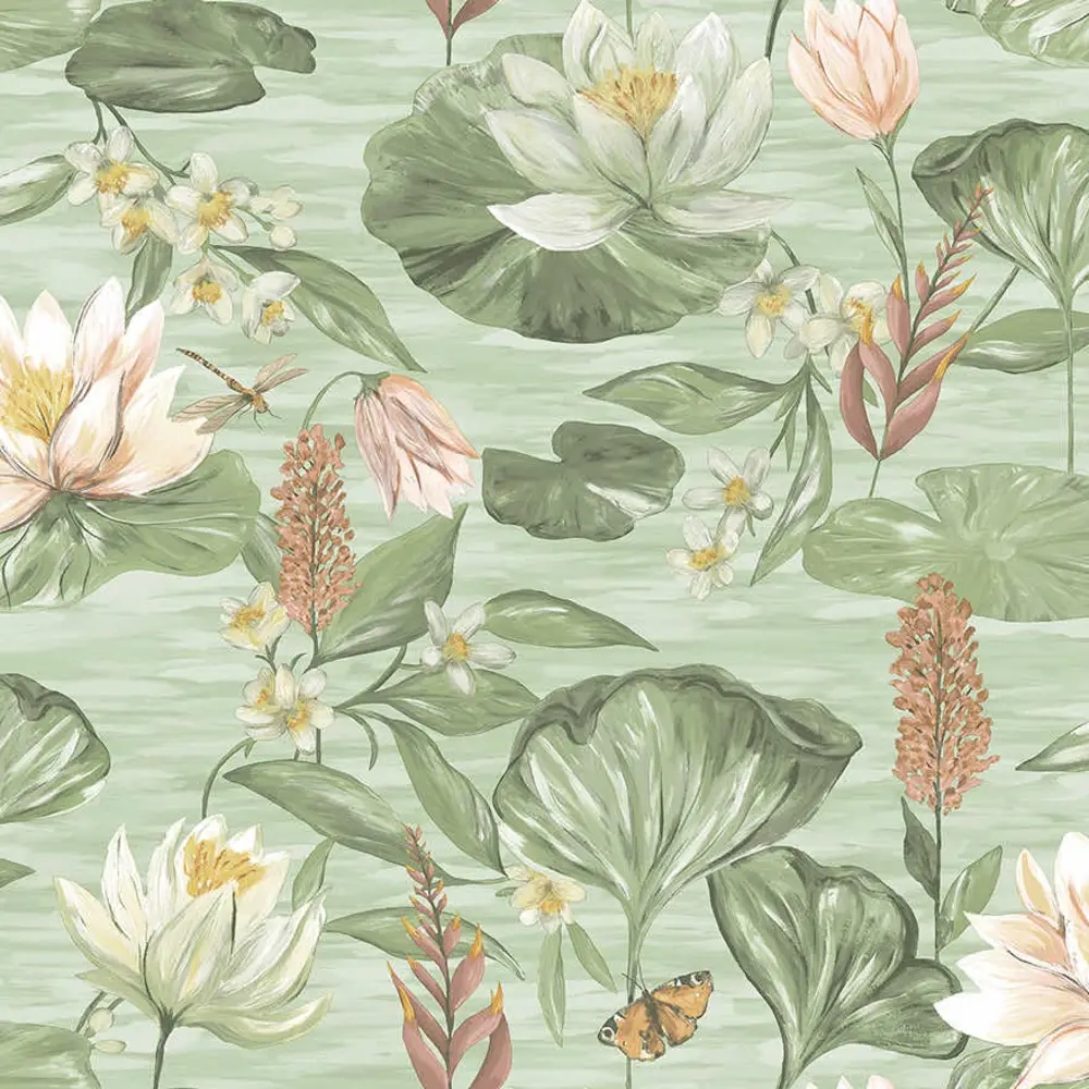Holden 91641 – Water Lily Green
