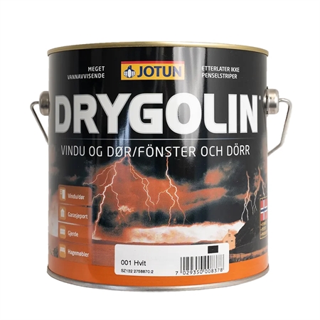 Jotun Drygolin Vindues- og Dørmaling 2,7 Liter thumbnail