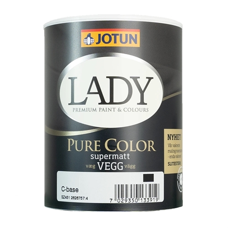 Jotun lady liter pr kvadratmeter