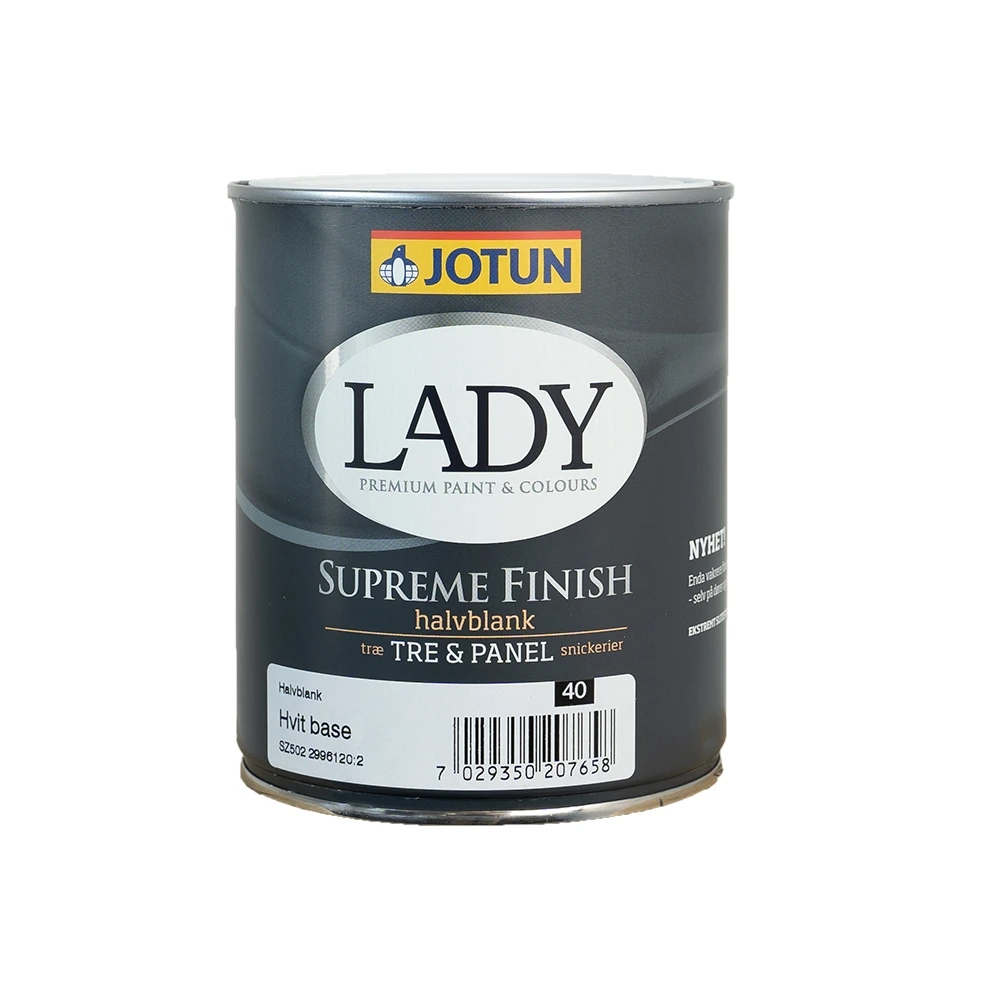 Jotun lady liter pr kvadratmeter