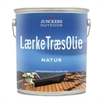 Junckers Lærketræsolie Natur/Pine 5 Liter - Transparent olie, bevarer naturlig nuance i træet, hæmmer angreb af skimmel