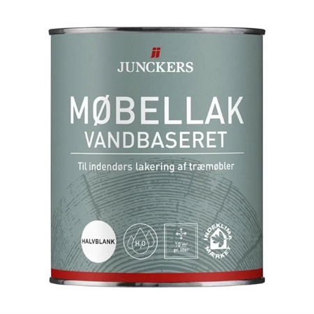 Junckers Møbellak Vandbaseret - Halvblank