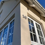 Hus facade malet med Keim Granital silikatmaling