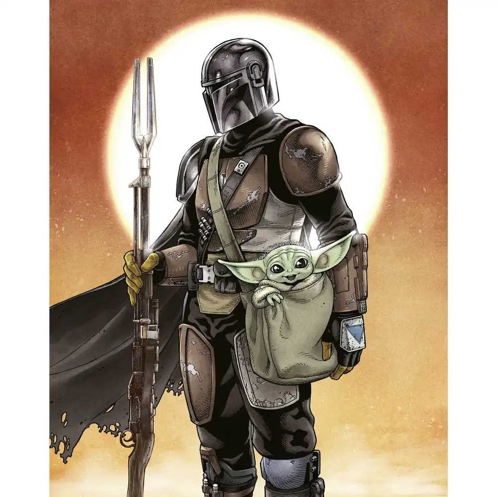 Disney Fototapet - Star Wars (The Mandalorian & Grogu)